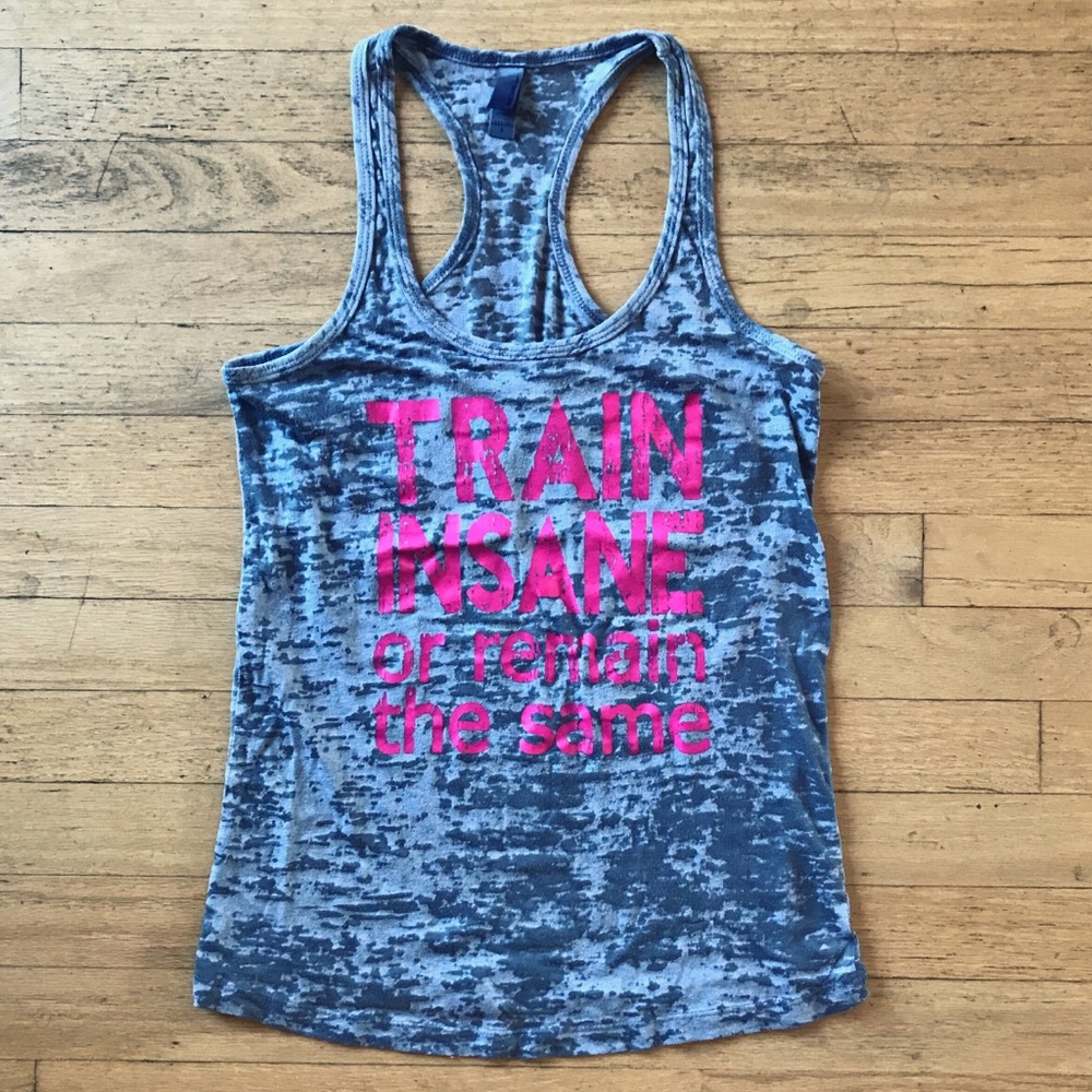 Workout Racerback “Train Insane”